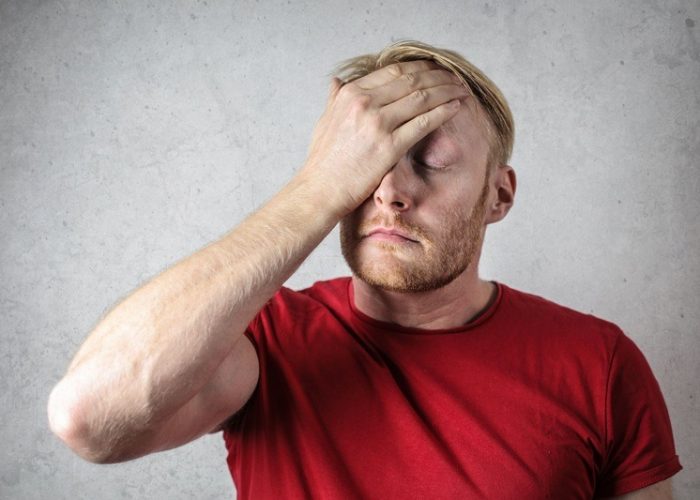 Man Frustrated